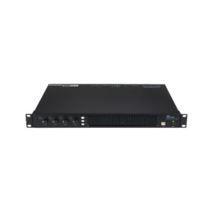 מגבר הספק 4 ערוצים עם DSP the t.racks – 4×250W ב-8 אוהם, 1U, פריסטים ותכנות ב-USB