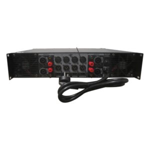 מגבר כוח 4 ערוצים Polman MH4400 – 4x400W ב-8 אוהם, Class H, עבודה עד 2 אוהם