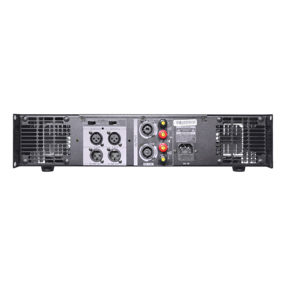 מגבר כוח Polman MH5200 – 2×950W ב-4 אוהם, טכנולוגיית Class H 2 מגבר כוח Polman MH5200 דו-ערוצי Class H במארז 2U – תמונה 2