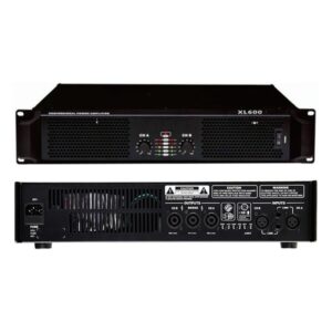 מגבר כוח Polman XL600 – 2x300W ב-4 אוהם, Class H, מארז 19 אינץ׳ 2U