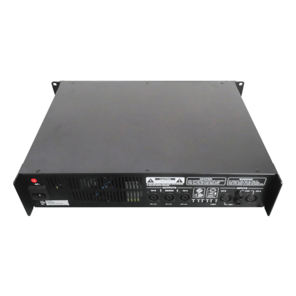 מגבר כוח Polman XL600 – 2x300W ב-4 אוהם, Class H, מארז 19 אינץ׳ 2U 2 מגבר כוח Polman XL600 במארז 19 אינץ׳ 2U – תמונה 2