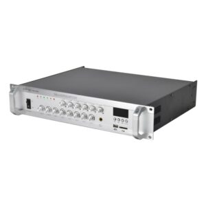 מגבר כריזה 6 אזורים Polman TPA-180B – 180W RMS לחנויות, מסעדות ובתים