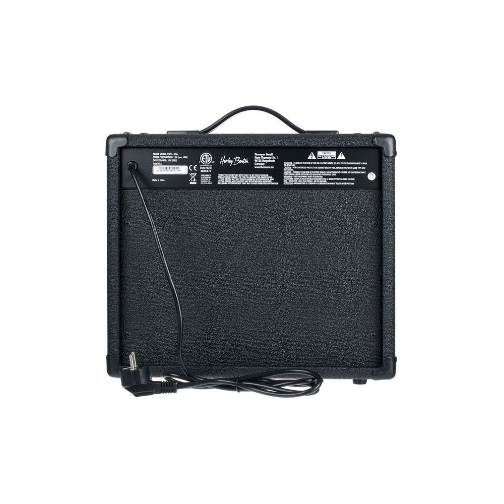מגבר לגיטרה בס Harley Benton 20W – קומפרסור מובנה, EQ עם מיד פרמטרי, יציאת אוזניות (יבוא בלעדי) 7 מגבר הבס 20W של Harley Benton – מגבר לגיטרה בס, תמונה 7