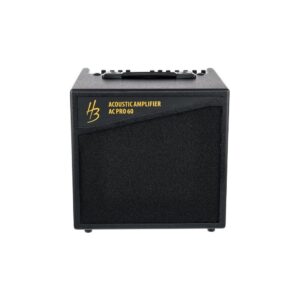 מגבר לגיטרה אקוסטית Harley Benton 45W – שני ערוצים, רמקול 8 אינץ׳ וטוויטר, אפקטים ויציאת DI (יבוא בלעדי)