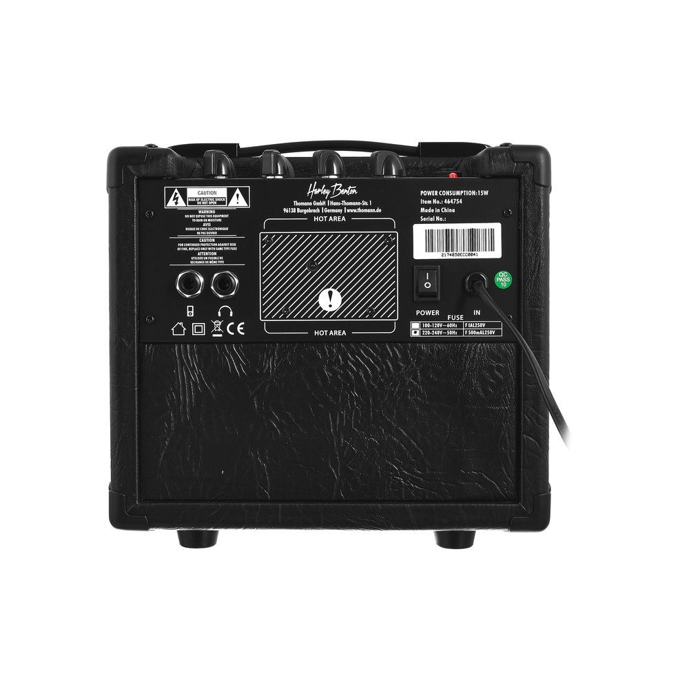 מגבר קומבו דיגיטלי לגיטרה Harley Benton 15W – 8 מודלים, 6 אפקטים ומכונת תופים (יבוא בלעדי) 7 מגבר הג׳אם הקטן של Harley Benton – מגבר קומבו לגיטרה חשמלית, תמונה 7