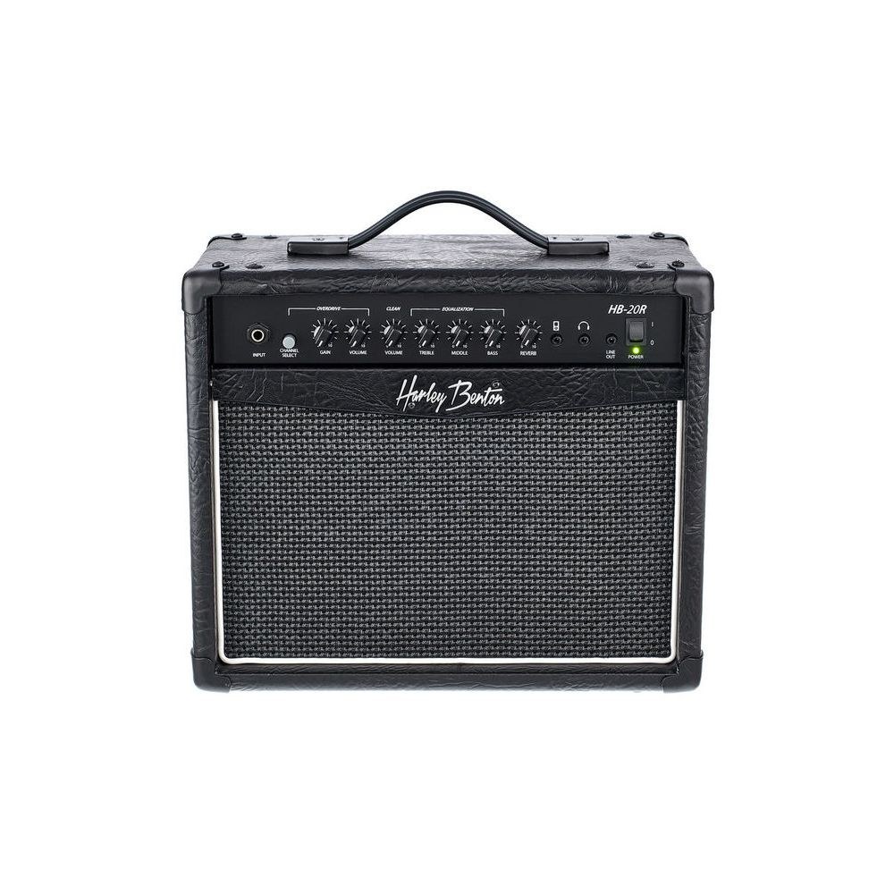 מגבר לגיטרה חשמלית Harley Benton 20W – 2 ערוצים, ריוורב, רמקול 8 אינץ׳, יציאת אוזניות (יבוא בלעדי) 2 מגבר ה-20W של Harley Benton – מגבר לגיטרה חשמלית, תמונה 2