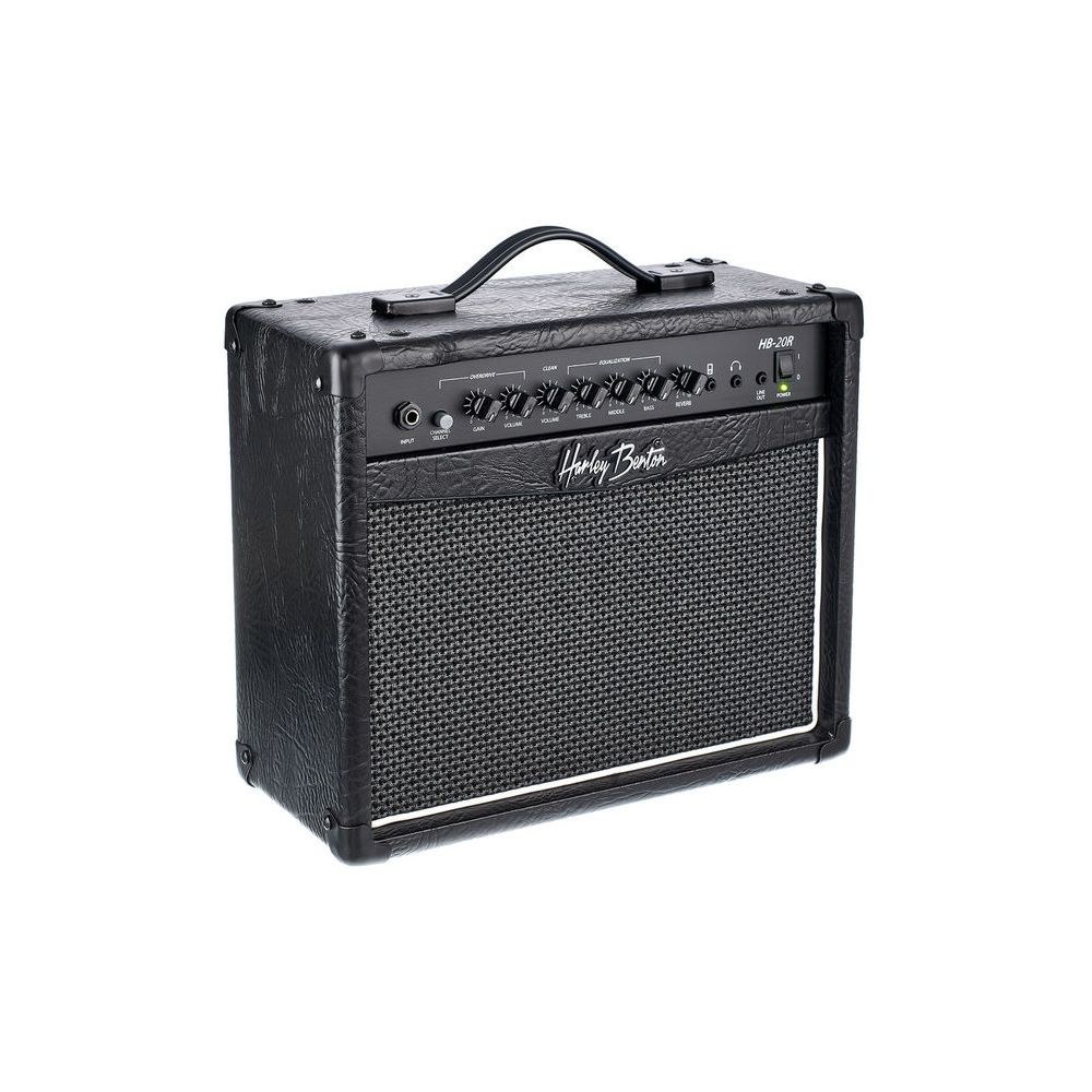 מגבר לגיטרה חשמלית Harley Benton 20W – 2 ערוצים, ריוורב, רמקול 8 אינץ׳, יציאת אוזניות (יבוא בלעדי) 3 מגבר ה-20W של Harley Benton – מגבר לגיטרה חשמלית, תמונה 3
