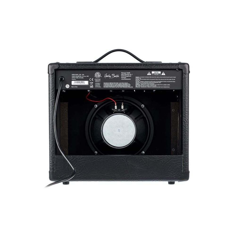 מגבר לגיטרה חשמלית Harley Benton 20W – 2 ערוצים, ריוורב, רמקול 8 אינץ׳, יציאת אוזניות (יבוא בלעדי) 6 מגבר ה-20W של Harley Benton – מגבר לגיטרה חשמלית, תמונה 6