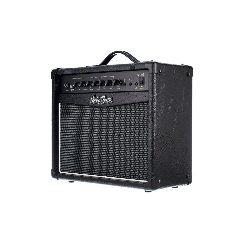 מגבר לגיטרה חשמלית Harley Benton 20W – 2 ערוצים, ריוורב, רמקול 8 אינץ׳, יציאת אוזניות (יבוא בלעדי) 7 מגבר ה-20W של Harley Benton – מגבר לגיטרה חשמלית, תמונה 7