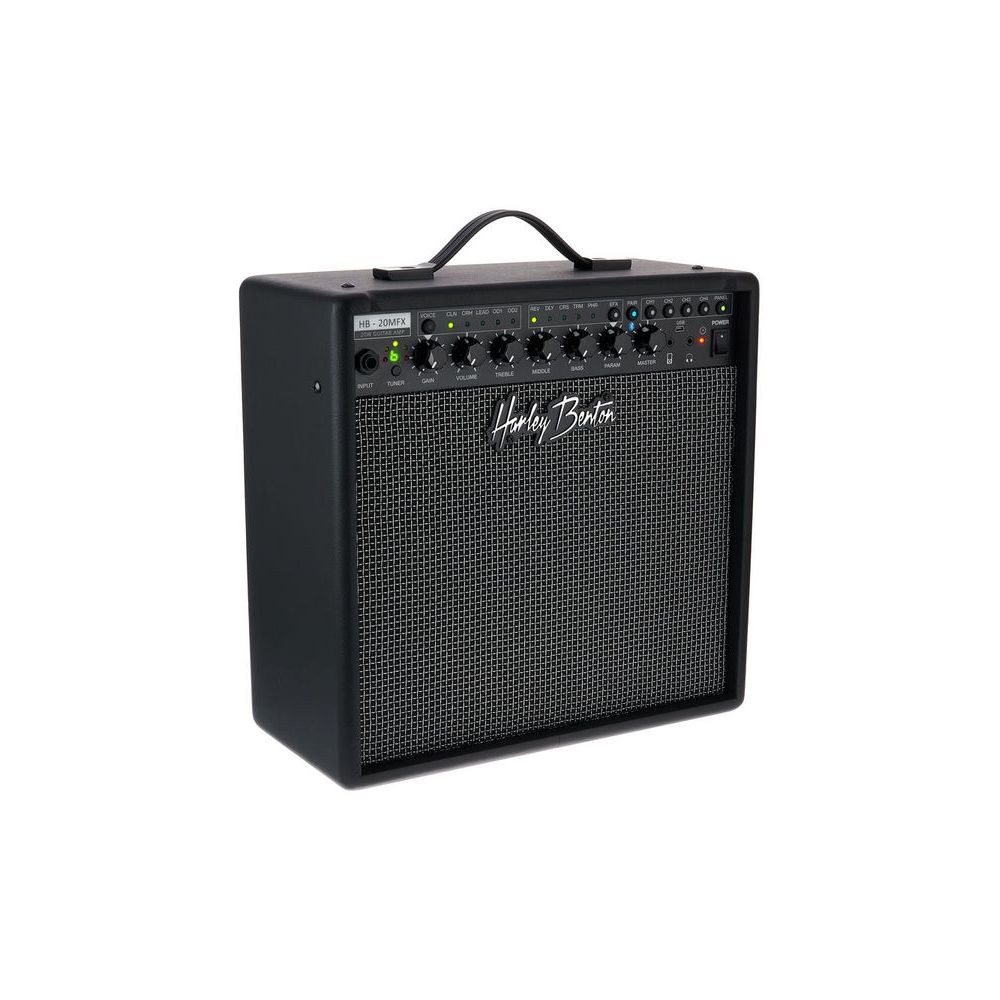 מגבר קומבו לגיטרה Harley Benton 20W עם מודלינג – 5 סוגי צליל, אפקטים, בלוטות׳ וטיונר (יבוא בלעדי) 3 מגבר המודלינג 20W של Harley Benton – מגבר קומבו לגיטרה חשמלית, תמונה 3