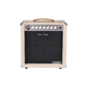 מגבר מנורות לגיטרה Harley Benton 15W עם רמקול Celestion ומנחת 1W (יבוא בלעדי)