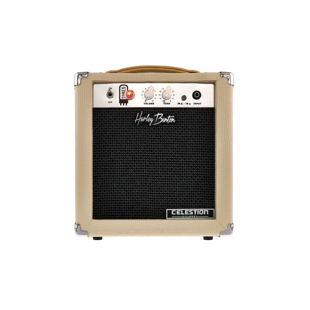 מגבר מנורות לגיטרה Harley Benton 5W – קומבו Class A, רמקול Celestion 8 אינץ׳, מצב 1W (יבוא בלעדי) 6 מגבר המנורות 5W של Harley Benton – מגבר מנורות לגיטרה, תמונה 6