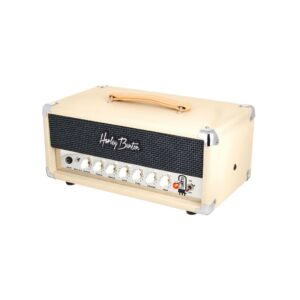 ראש מגבר מנורות לגיטרה Harley Benton 15W – EL84, ריוורב קפיצים, מצב 1W, לופ אפקטים (יבוא בלעדי)