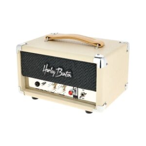 ראש מגבר מנורות לגיטרה Harley Benton 5W – Class A, מנורות ECC83 ו-6V6, מצב 1W, קרם (יבוא בלעדי)