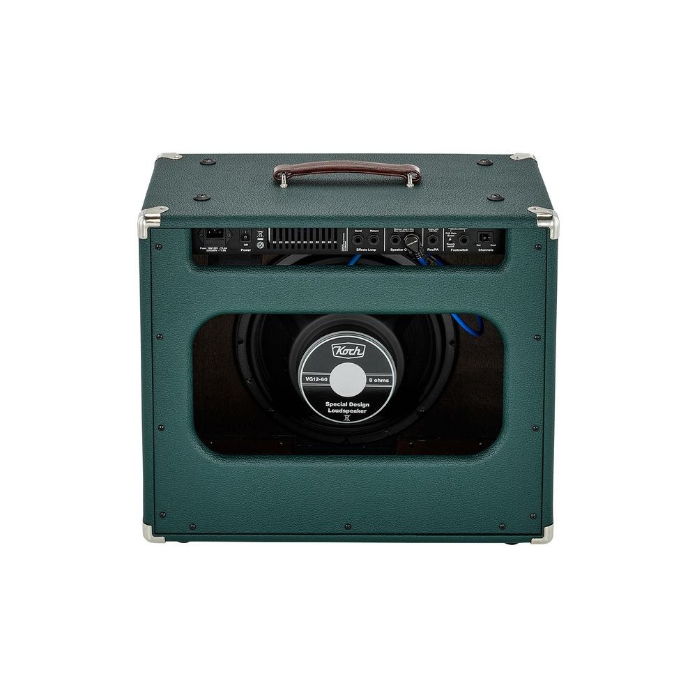 מגבר מנורות לגיטרה Koch Jupiter 45 – 3 ערוצים, רמקול 12 אינץ׳ ו-ATR 4 Koch Jupiter 45 – מגבר קומבו לגיטרה, תמונה 4