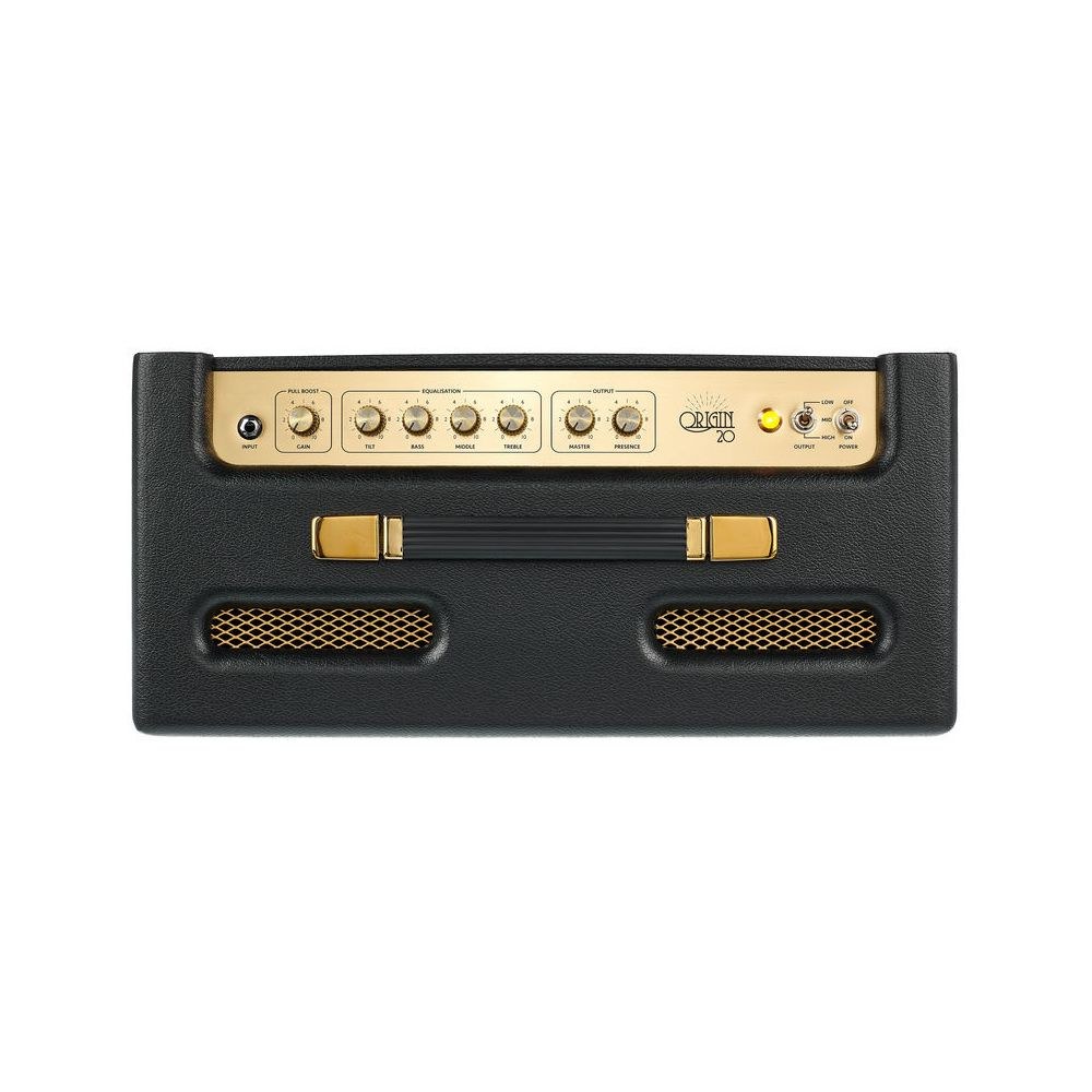 מגבר מנורות לגיטרה Marshall Origin 20C – 20W, רמקול 10 אינץ׳ ופוטסוויץ׳ 5 Marshall Origin 20C – מגבר מנורות קומבו לגיטרה, תמונה 5