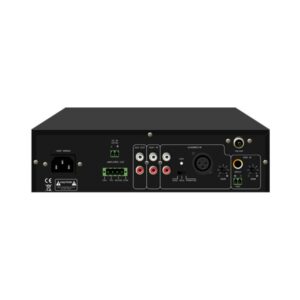 מגבר מיקסר לכריזה Polman PLM120UB – 120W עם יציאת 70V/100V ו-Bluetooth