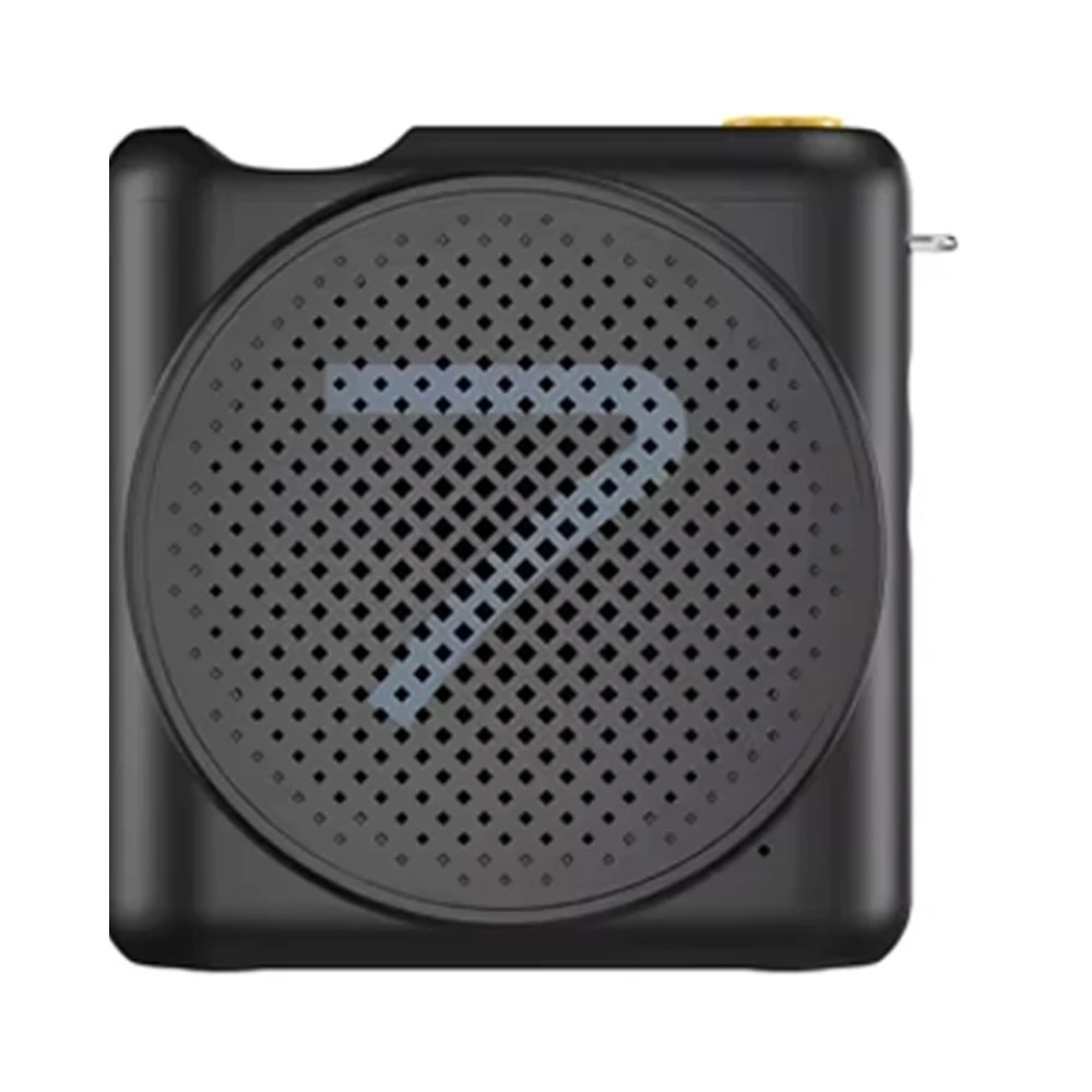 מגבר קול אלחוטי עם מיקרופון דש מגנטי 2.4GHz — בלי אוזנייה על הראש 1 מגבר קול אלחוטי נייד עם מיקרופון דש מגנטי 2.4GHz בצבע שחור
