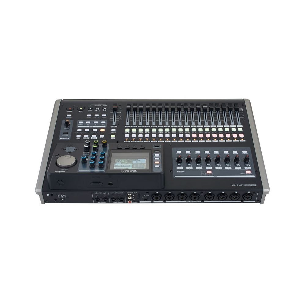 מקליט רב־ערוצי Tascam DP-24SD – 24 ערוצים, 8 כניסות ואפקטים 4 Tascam DP-24SD – מקליט רב־ערוצי, תמונה 4
