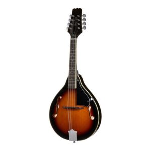 מנדולינה אקוסטית למתחילים A‑Style – 8 מיתרים, פלטת אשוח וגימור סאנברסט וינטג׳