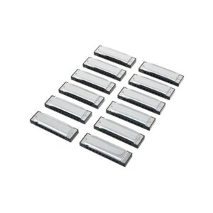 סט 12 מפוחיות בלוז Harley Benton – בכל הסולמות, 10 חורים, מזוודה מרופדת (יבוא בלעדי)