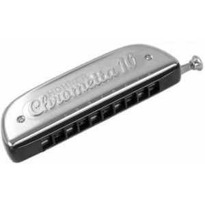 מפוחית כרומטית HOHNER Chrometta 10 בסולם C (253C)