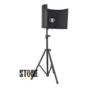 מסך אקוסטי מתקפל Stone MS025 – כולל סטנד לגובה 1.75 מ׳ וזרוע למיקרופון