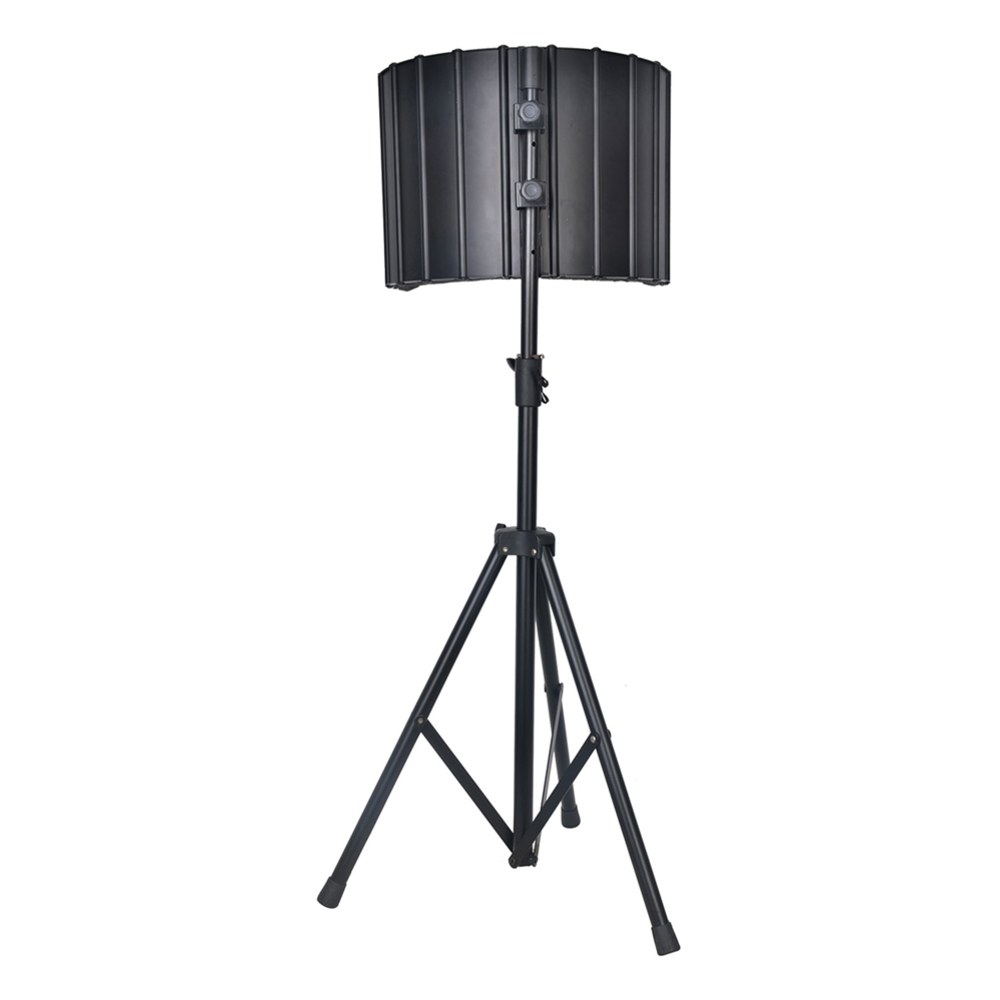 מסך אקוסטי מתקפל Stone MS025 – כולל סטנד לגובה 1.75 מ׳ וזרוע למיקרופון 5 מסך אקוסטי מתקפל Stone MS025 על סטנד מתכת – תמונה 5