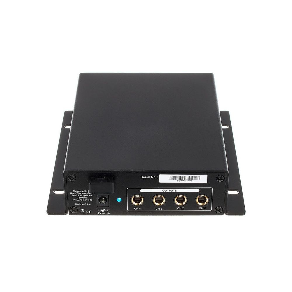 מעבד DSP קומפקטי the t.racks – 4 כניסות ו-4 יציאות מאוזנות, תכנות ב-USB, כולל ספק 4 מעבד ה-DSP הקומפקטי של the t.racks – מעבד DSP לרמקולים, תמונה 4