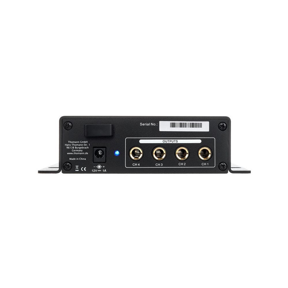 מעבד DSP קומפקטי the t.racks – 4 כניסות ו-4 יציאות מאוזנות, תכנות ב-USB, כולל ספק 6 מעבד ה-DSP הקומפקטי של the t.racks – מעבד DSP לרמקולים, תמונה 6