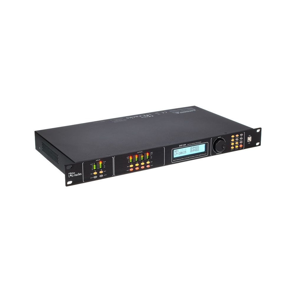 מעבד רמקולים דיגיטלי the t.racks – 2 כניסות ו-4 יציאות, 96kHz, ראק 1U 3 מעבד הרמקולים 2×4 של the t.racks – מעבד רמקולים דיגיטלי, תמונה 3