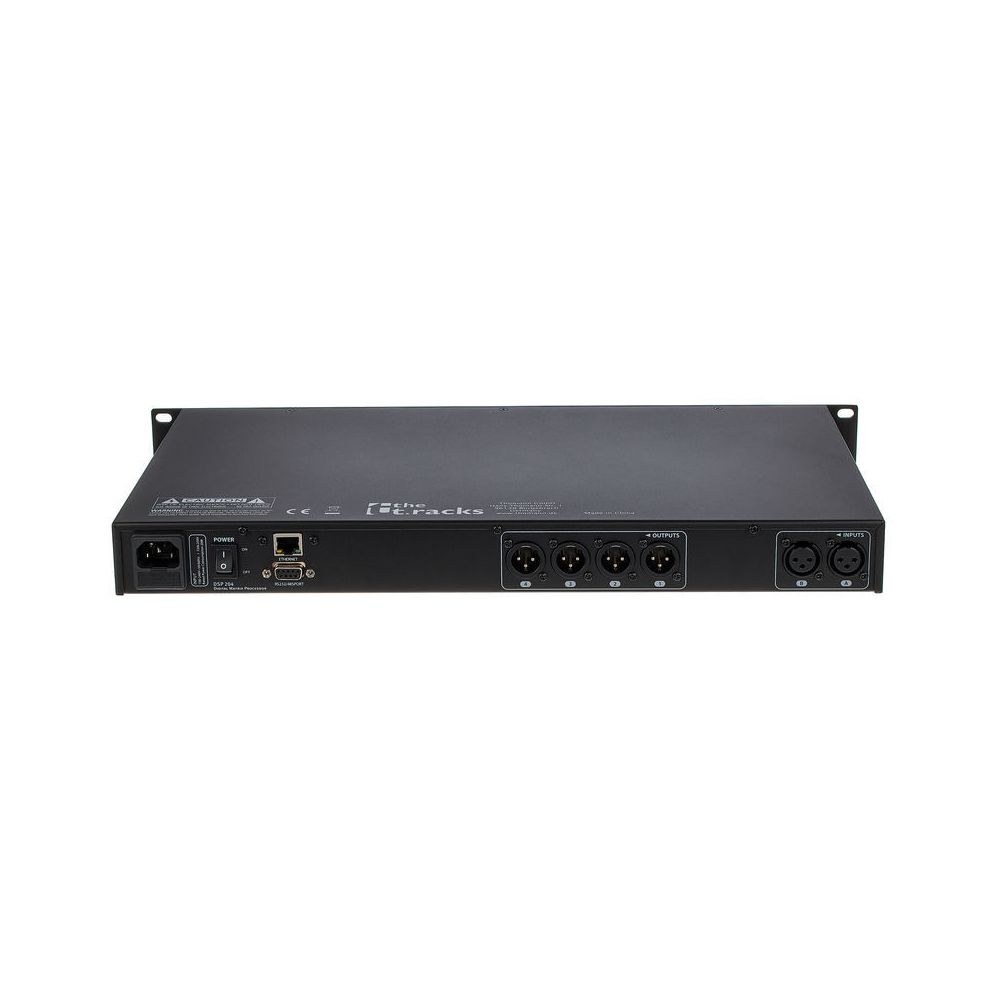 מעבד רמקולים דיגיטלי the t.racks – 2 כניסות ו-4 יציאות, 96kHz, ראק 1U 4 מעבד הרמקולים 2×4 של the t.racks – מעבד רמקולים דיגיטלי, תמונה 4
