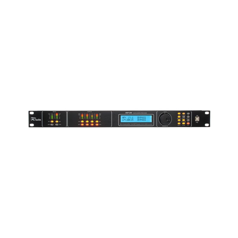 מעבד רמקולים דיגיטלי the t.racks – 2 כניסות ו-4 יציאות, 96kHz, ראק 1U 5 מעבד הרמקולים 2×4 של the t.racks – מעבד רמקולים דיגיטלי, תמונה 5