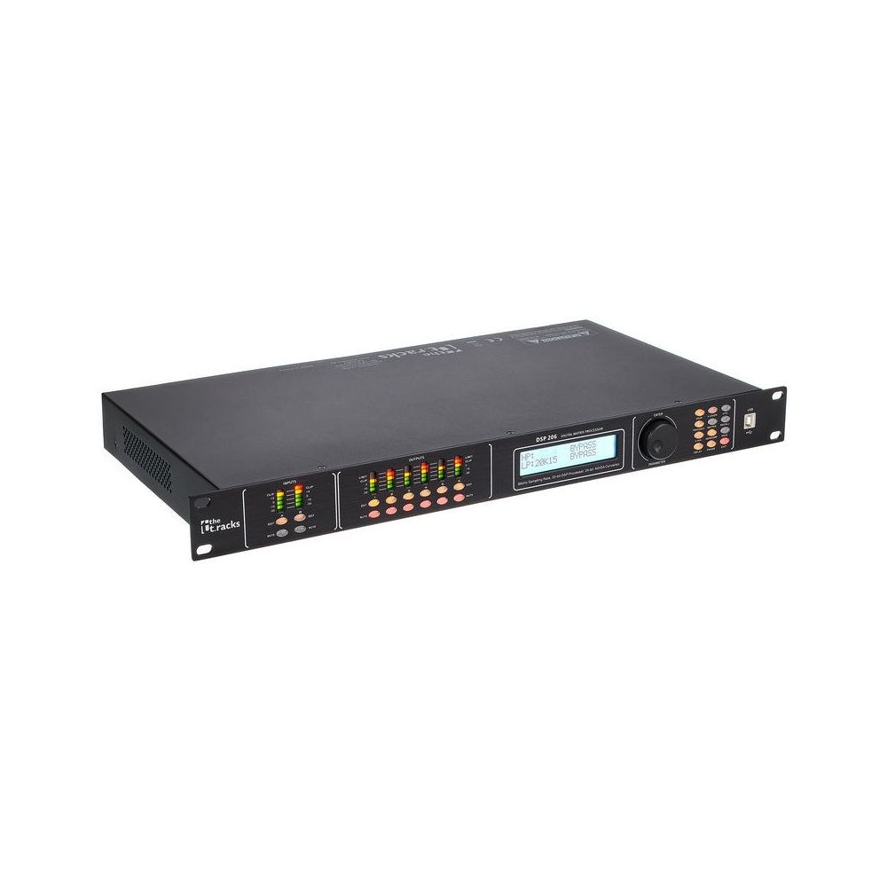 מעבד רמקולים דיגיטלי the t.racks – 2 כניסות ו-6 יציאות, 96kHz, שליטה ב-USB ו-Ethernet 3 מעבד הרמקולים 2×6 של the t.racks – מעבד רמקולים דיגיטלי, תמונה 3