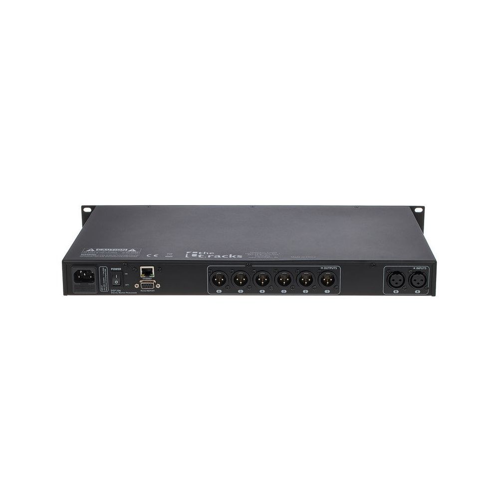 מעבד רמקולים דיגיטלי the t.racks – 2 כניסות ו-6 יציאות, 96kHz, שליטה ב-USB ו-Ethernet 4 מעבד הרמקולים 2×6 של the t.racks – מעבד רמקולים דיגיטלי, תמונה 4