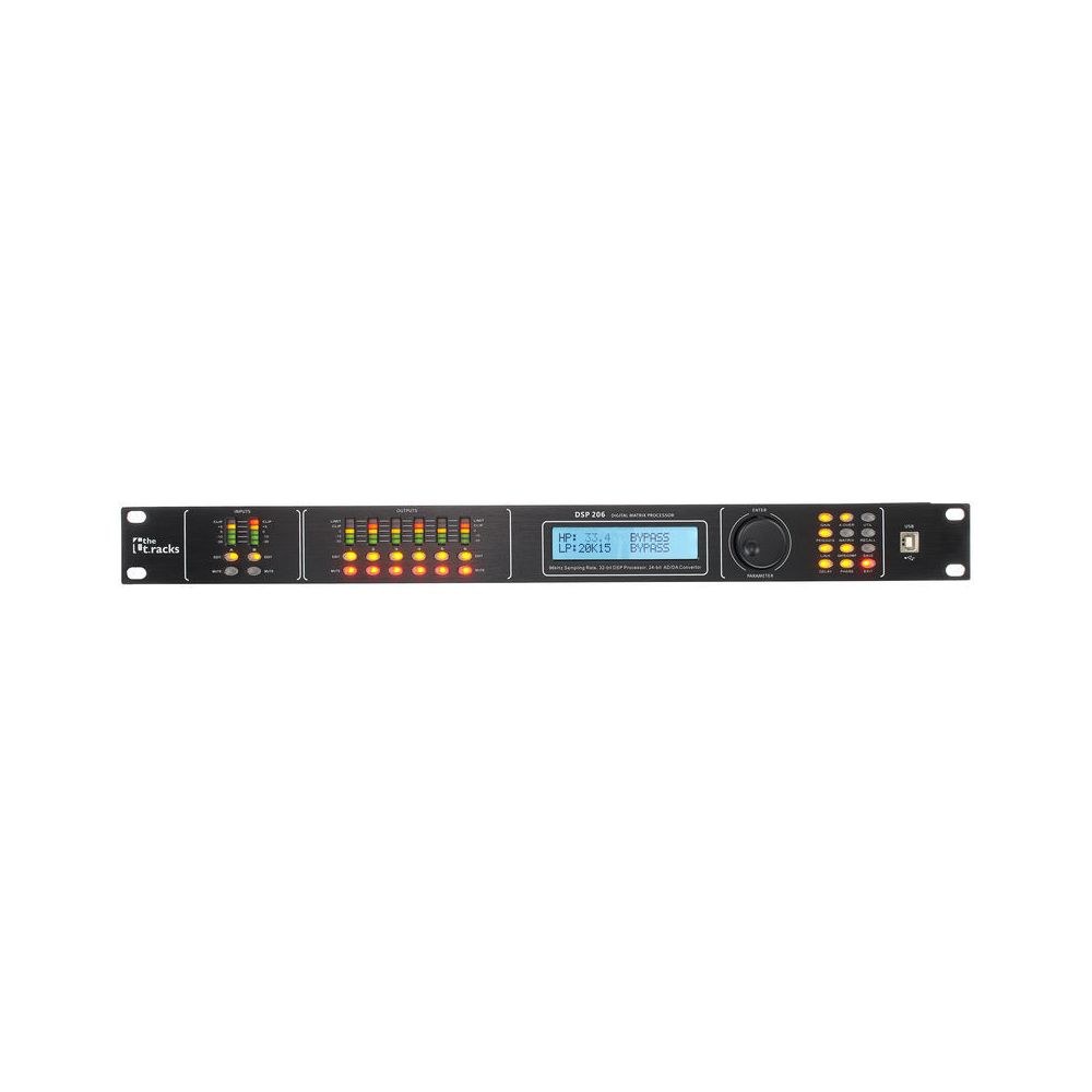 מעבד רמקולים דיגיטלי the t.racks – 2 כניסות ו-6 יציאות, 96kHz, שליטה ב-USB ו-Ethernet 5 מעבד הרמקולים 2×6 של the t.racks – מעבד רמקולים דיגיטלי, תמונה 5
