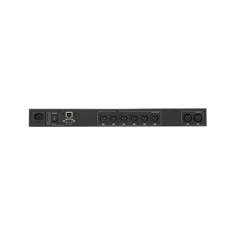מעבד רמקולים דיגיטלי the t.racks – 2 כניסות ו-6 יציאות, 96kHz, שליטה ב-USB ו-Ethernet 6 מעבד הרמקולים 2×6 של the t.racks – מעבד רמקולים דיגיטלי, תמונה 6