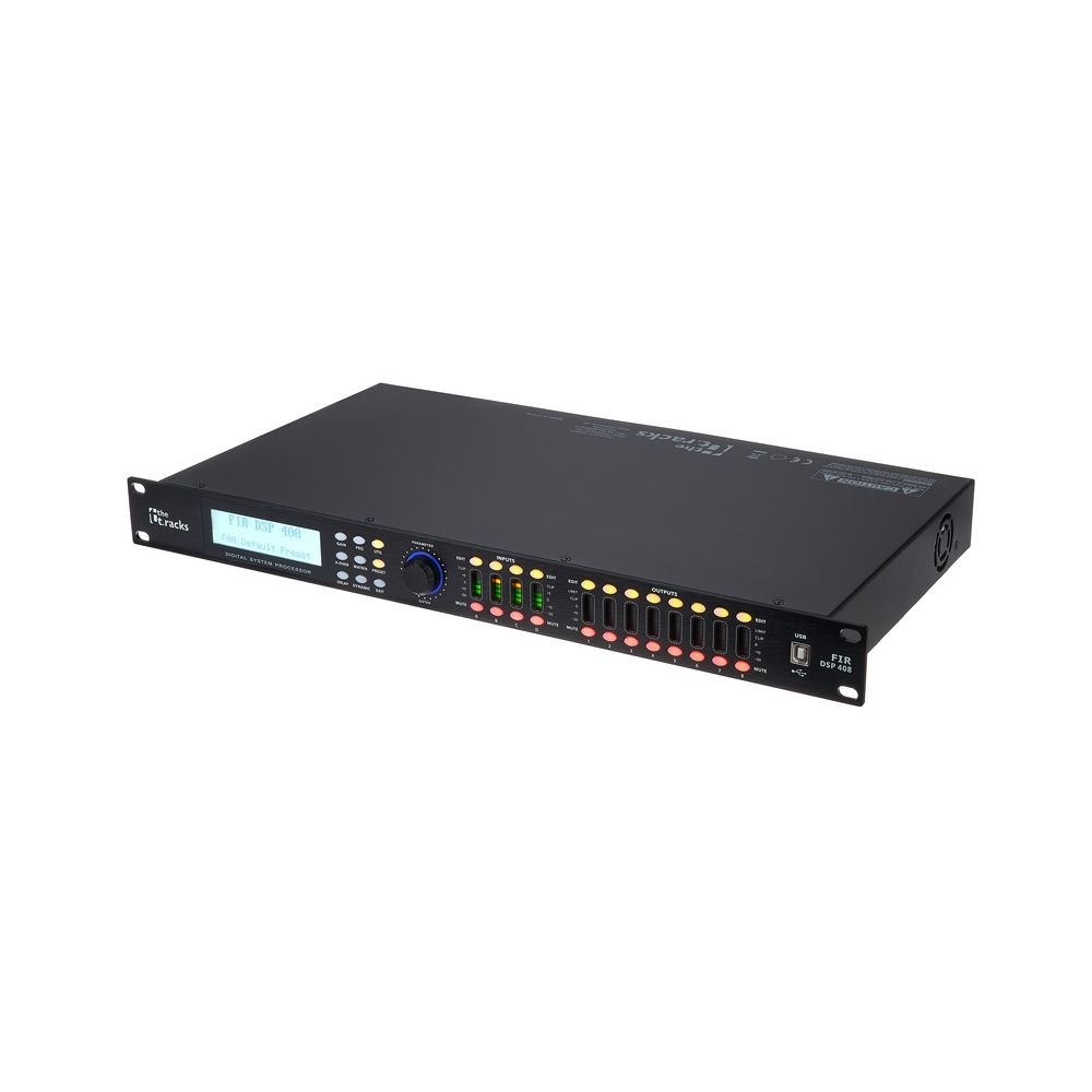 מעבד רמקולים דיגיטלי עם מסנני FIR the t.racks – 4 כניסות ו-8 יציאות, 96kHz, ראק 1U 1 מעבד רמקולים דיגיטלי עם מסנני FIR the t.racks – 4 כניסות ו-8 יציאות, 96kHz, ראק 1U