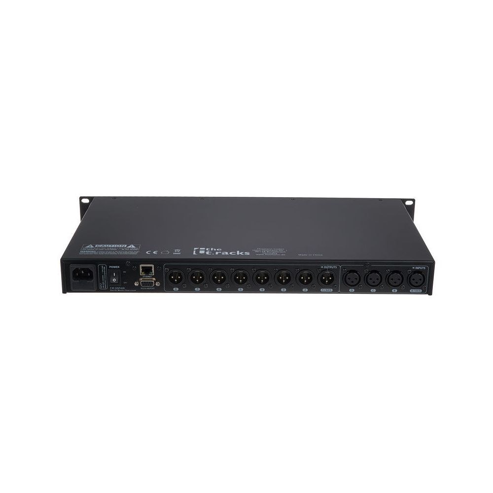 מעבד רמקולים דיגיטלי עם מסנני FIR the t.racks – 4 כניסות ו-8 יציאות, 96kHz, ראק 1U 4 מעבד הרמקולים 4×8 עם FIR של the t.racks – מעבד רמקולים דיגיטלי, תמונה 4