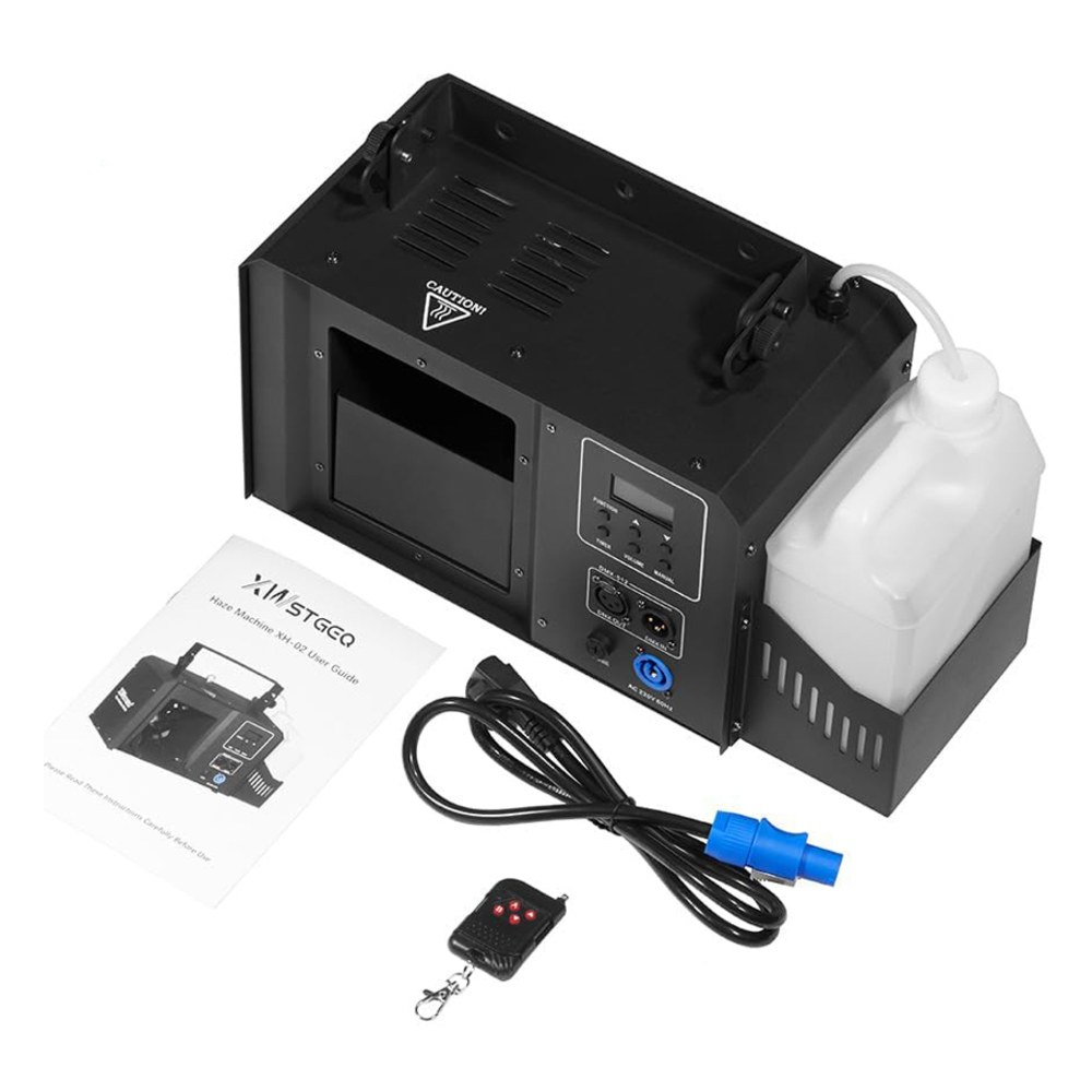 מכונת ערפל Haze 1500W Shadow LAD169 – שליטת DMX, טיימר ושלט אלחוטי 3 מכונת ערפל Haze Shadow LAD169 1500W עם שלט אלחוטי – תמונה 3