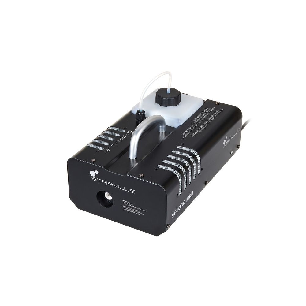 מכונת עשן Stairville 1200W – 275 מ״ק לדקה, מיכל 2 ליטר, שלט עם טיימר (יבוא בלעדי) 1 מכונת עשן Stairville 1200W – 275 מ״ק לדקה, מיכל 2 ליטר, שלט עם טיימר