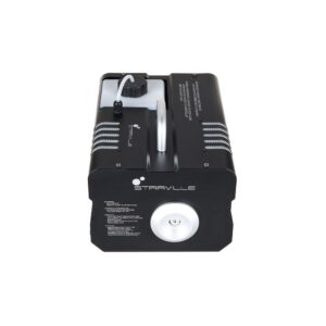 מכונת עשן Stairville 1500W עם DMX ושלט – פליטה 320 מ״ק לדקה, מיכל 2 ליטר, לאולמות ובמות (יבוא בלעדי)