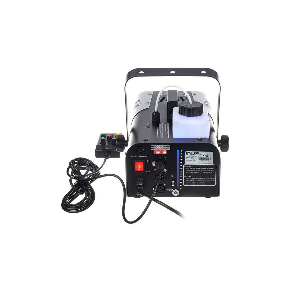 מכונת עשן Stairville 800W עם DMX ושלט – כ-110 מ״ק לדקה, מיכל 1.2 ליטר, טיימר (יבוא בלעדי) 4 מכונת העשן של Stairville – מכונת עשן, תמונה 4