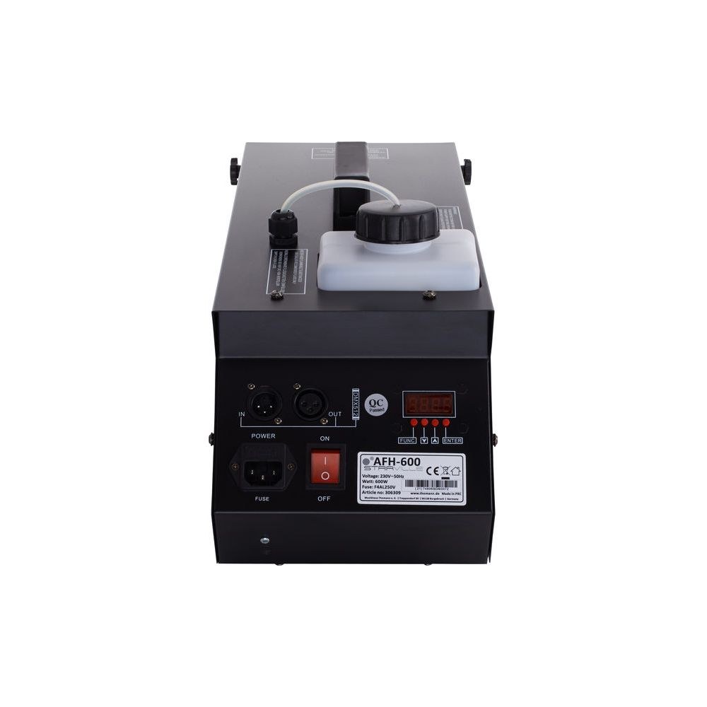 מכונת הייז (Hazer) Stairville 600W עם DMX – חימום 2 דקות, מיכל 1.3 ליטר (יבוא בלעדי) 4 מכונת ההייז של Stairville – מכונת הייז, תמונה 4