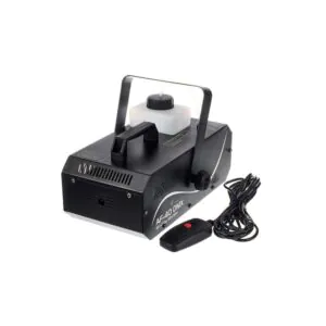 מכונת עשן קטנה Stairville עם DMX – 400W, כ-85 מ״ק לדקה, שלט חוטי, למסיבות ולבמות קטנות