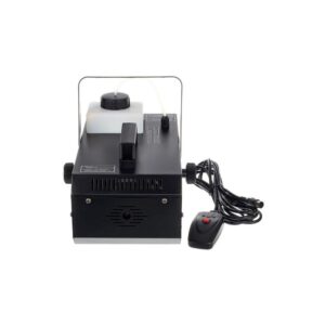 מכונת עשן קטנה Stairville עם DMX – 400W, כ-85 מ״ק לדקה, שלט חוטי, למסיבות ולבמות קטנות