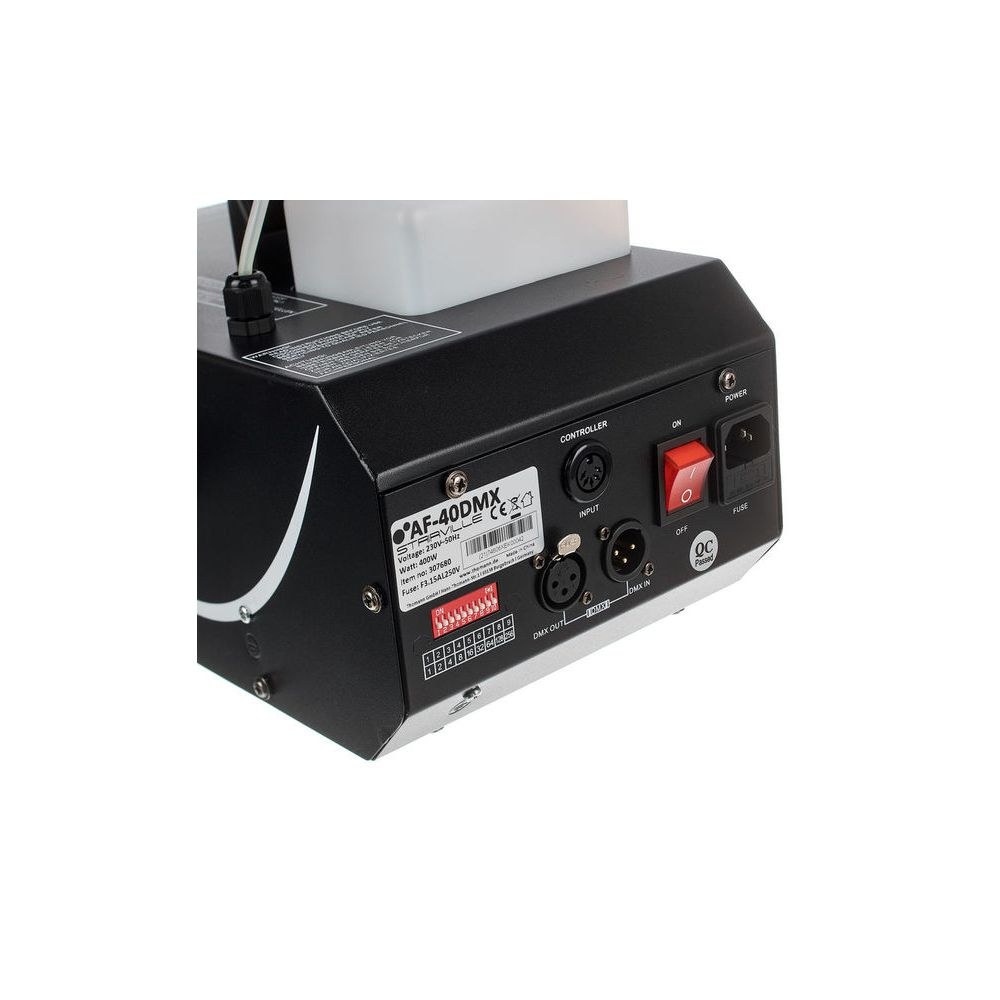מכונת עשן קטנה Stairville עם DMX – 400W, כ-85 מ״ק לדקה, שלט חוטי, למסיבות ולבמות קטנות 6 מכונת העשן הקטנה – מכונת עשן, תמונה 6