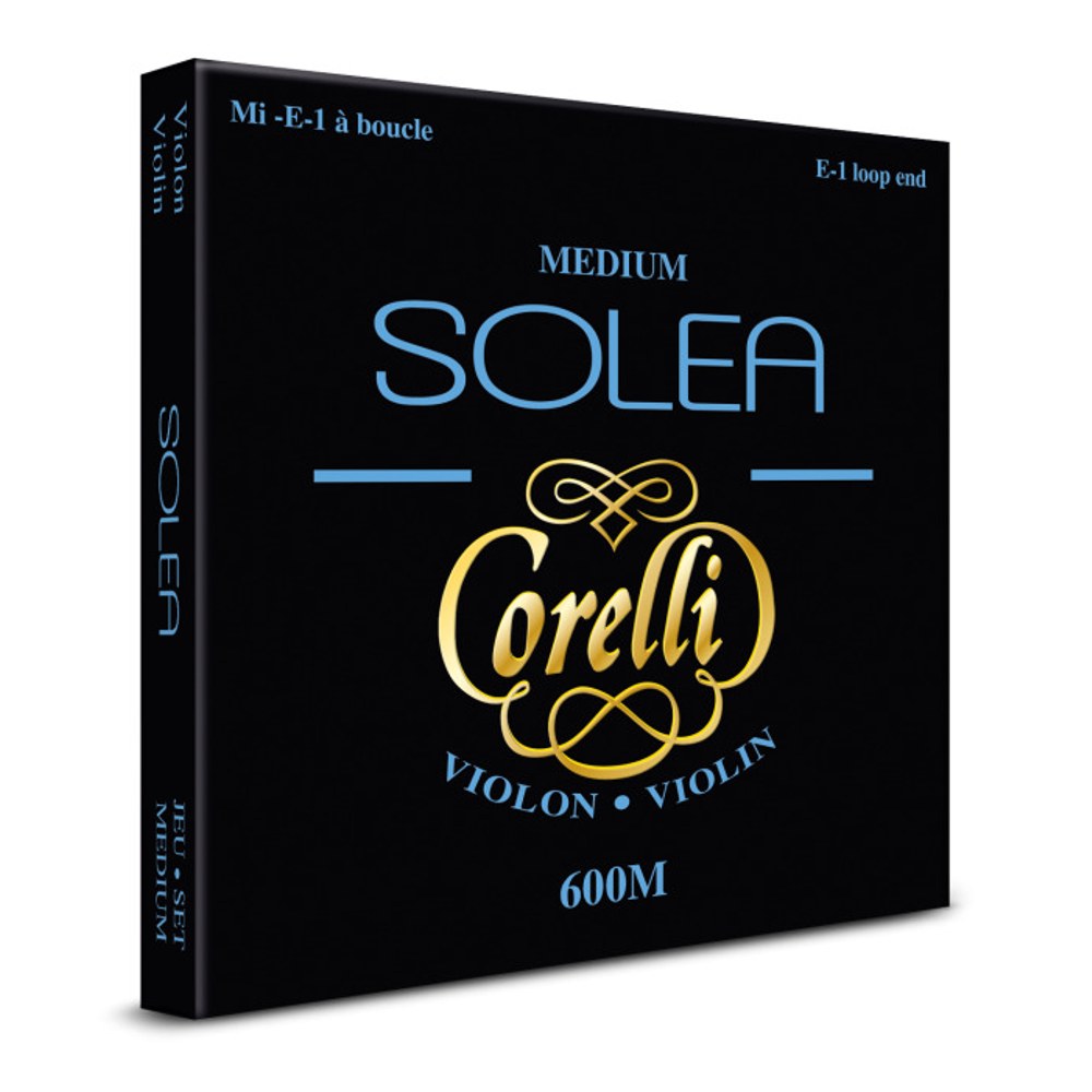 סט מיתרים לכינור CORELLI Solea 600M Medium – מיתר E עם לולאה 1 סט מיתרים לכינור CORELLI Solea 600M Medium – מיתר E עם לולאה