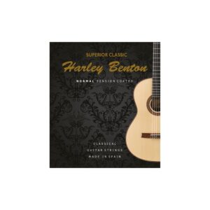 סט מיתרים לגיטרה קלאסית Harley Benton – מתח רגיל, ניילון קריסטל ובסים מצופים (יבוא בלעדי)