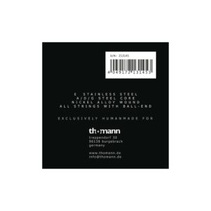 סט מיתרים לכינור 4/4 Harley Benton – ליבת פלדה, מיתר E פלדה, עם כדור (יבוא בלעדי)